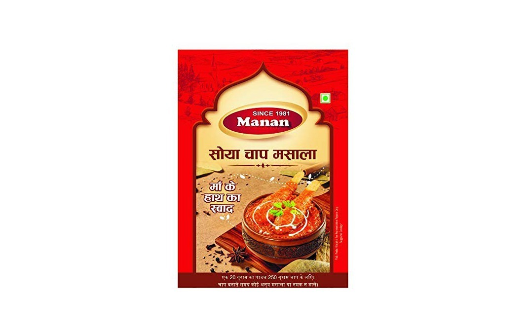 Manan Soya Chaap Masala    Box  40 grams